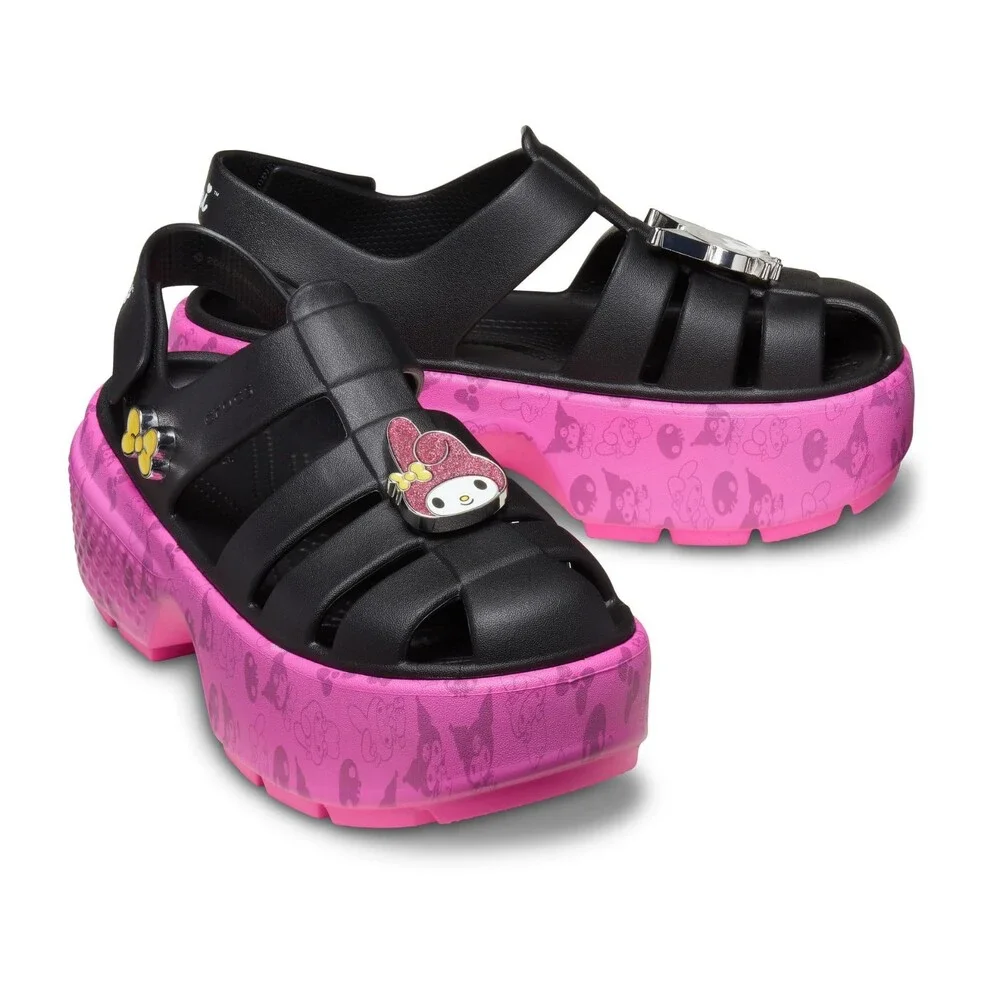 Crocs Stomp Sandal Unisex M7W9 Hello Kitty & Friends My Melody & Kuromi ZOGG3446